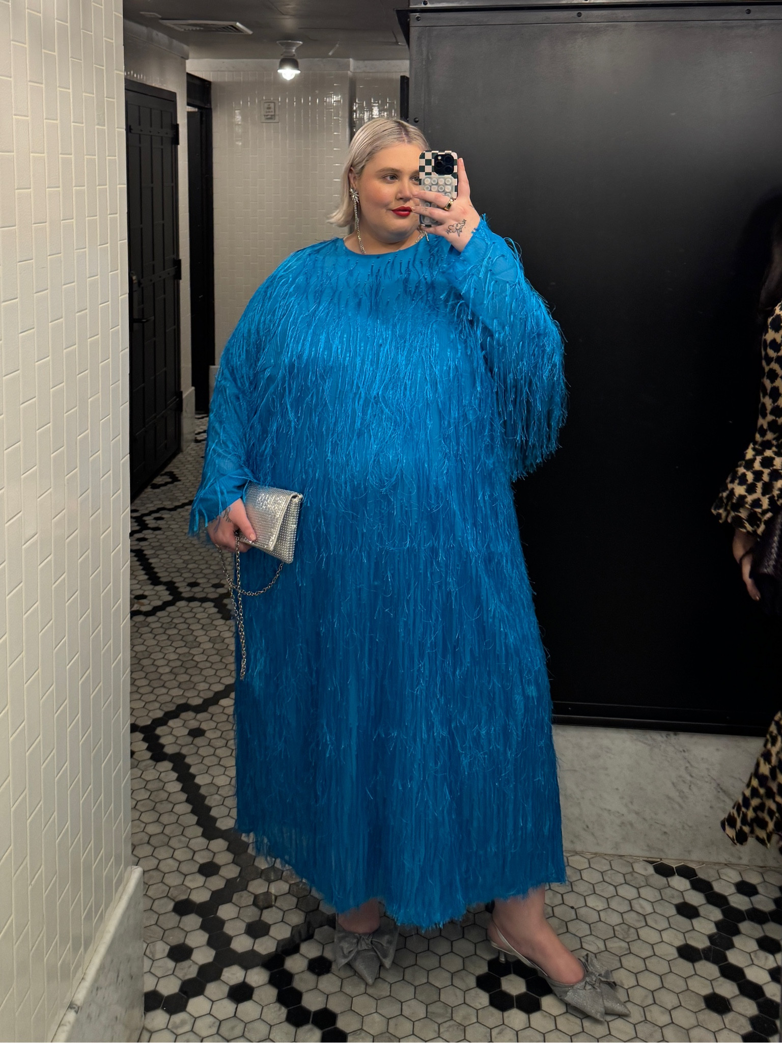 the attitude this dress holds is unmatched!!! Obsessed with how unique and cool it is. Perfect for a wedding or a holiday party or the grocery store tbh. 

Wearing: 
ASOS Fringe dress in size 22
Sam Edelman Heels in size 11 

#LTKPlusSize #LTKHoliday