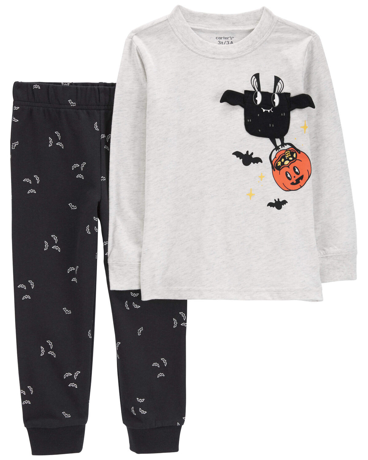 Toddler 2-Piece Halloween Bat Tee & Jogger Set - Carter's | Carter's | Carter's Inc