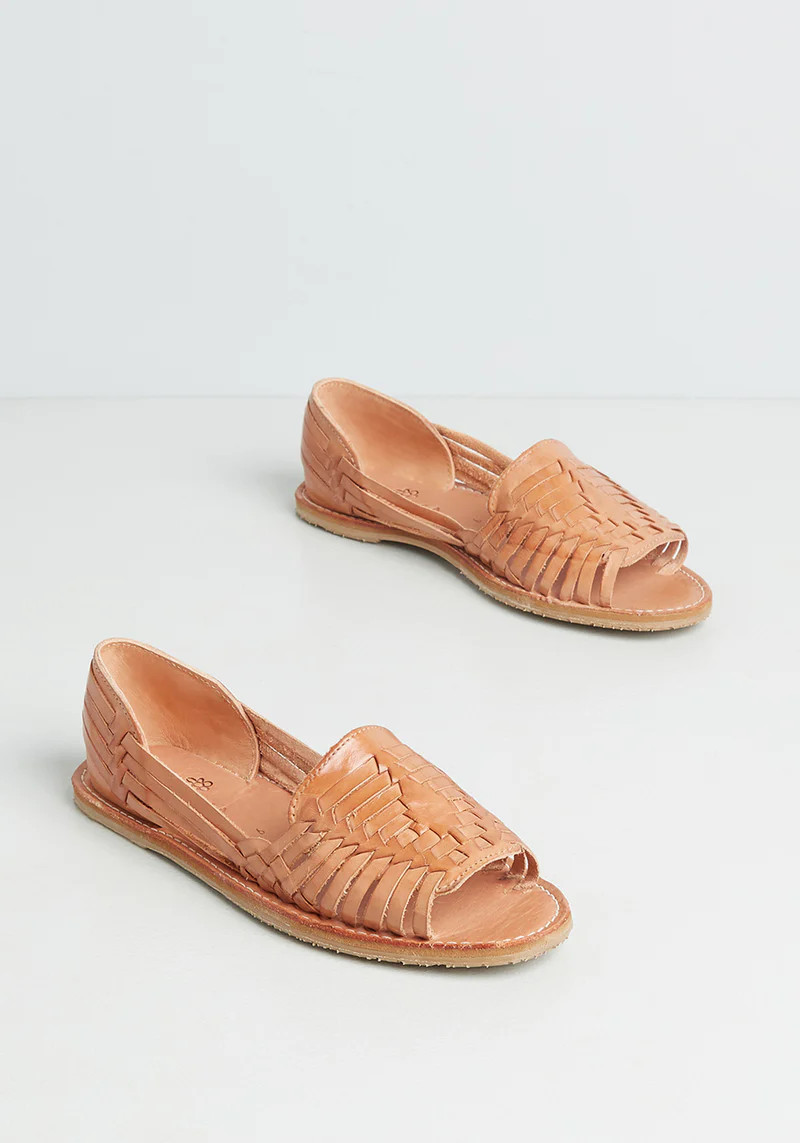 Happy-Go-Lucky Huarache Sandal | ModCloth