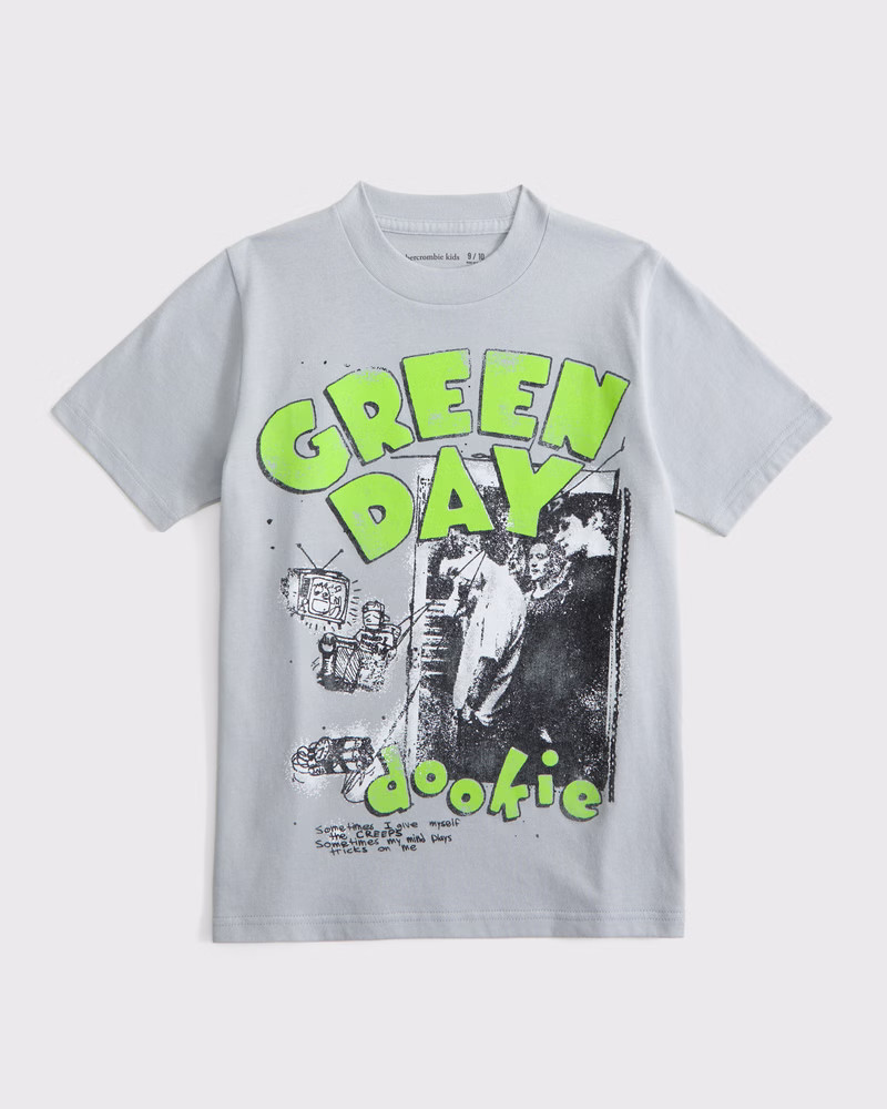 boys green day graphic tee | boys tops | Abercrombie.com | Abercrombie & Fitch (US)