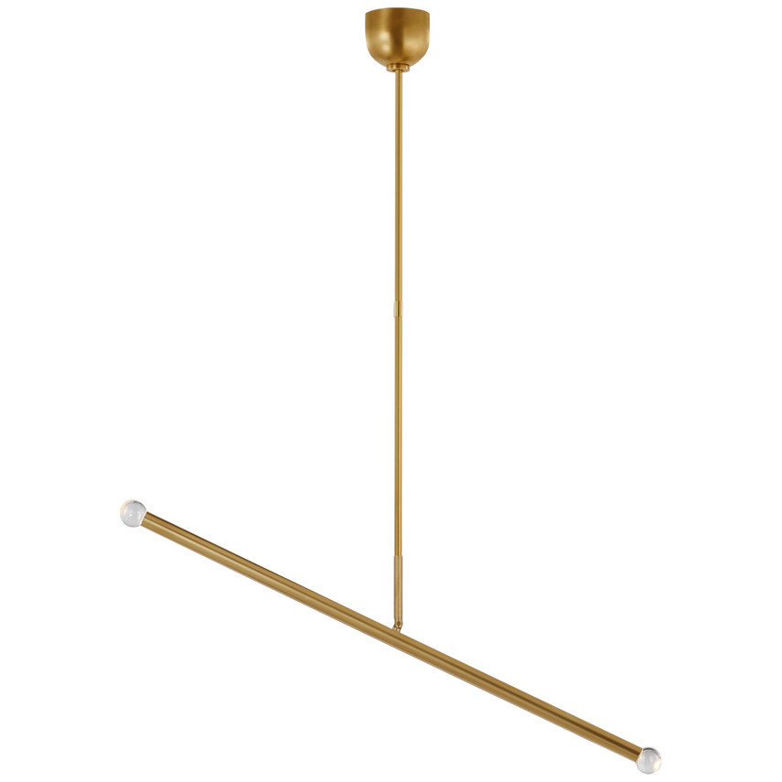 Rousseau Large Articulating Linear Chandelier | Visual Comfort