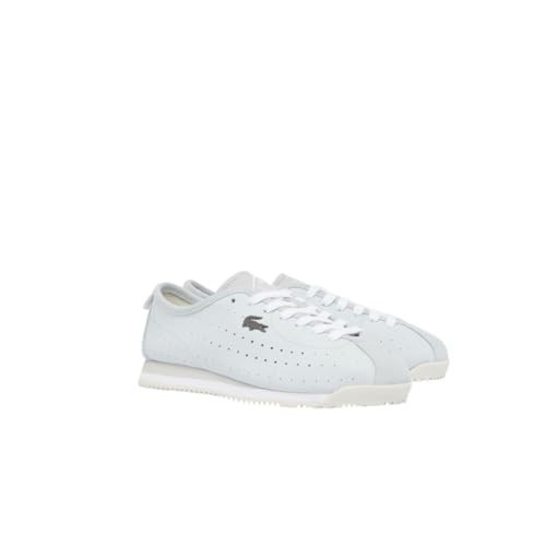 Lacoste Women's Club-Low Sneaker, Light Blue/Off White, 8.5 | Amazon (US)