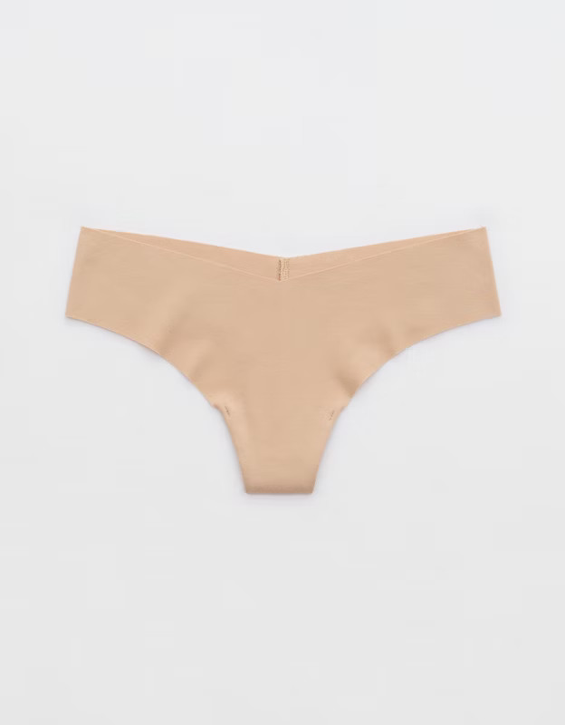 Superchill No Show Cotton Thong Underwear | Aerie