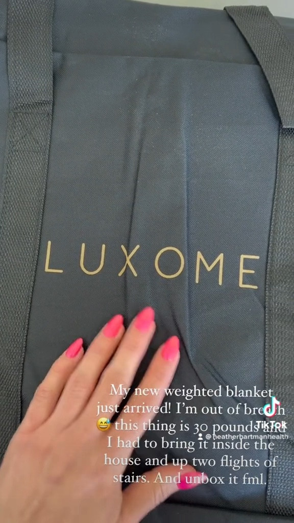 My cooling weighted blanket is on sale! I have the king size, 100"x85" | 30 lbs in the white bamboo cover! I love this because it covers the whole bed and is easy to clean.

#LTKhome #LTKsalealert #LTKGiftGuide