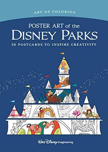 Art of Coloring: Poster Art of the Disney Parks: 36 Postcards to Inspire Creativity | Amazon (US)