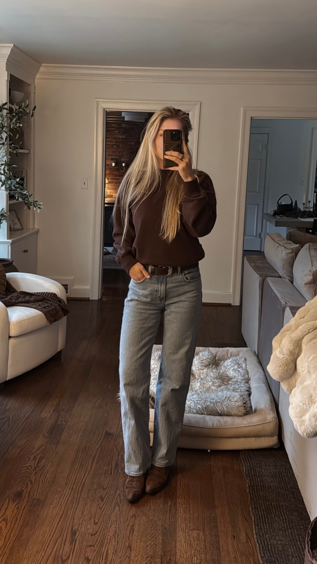 Browns with denim is always a good idea 🤎

#LTKgrwm #LTKFindsUnder100