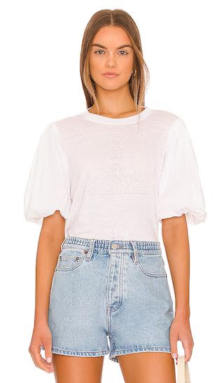 Libby Top in Bright White | Revolve Clothing (Global)
