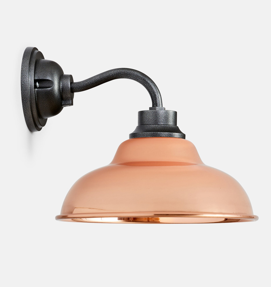 Carson 8" Gooseneck Wall Sconce
 | Rejuvenation | Rejuvenation