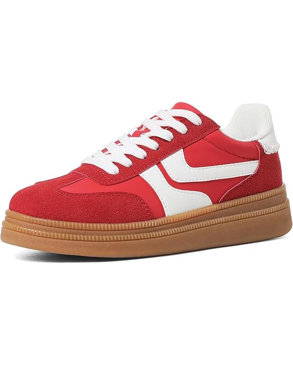 Lovee Cosee Platform Sneakers for Women Tennis Shoes Retro Sneakers | Amazon (US)