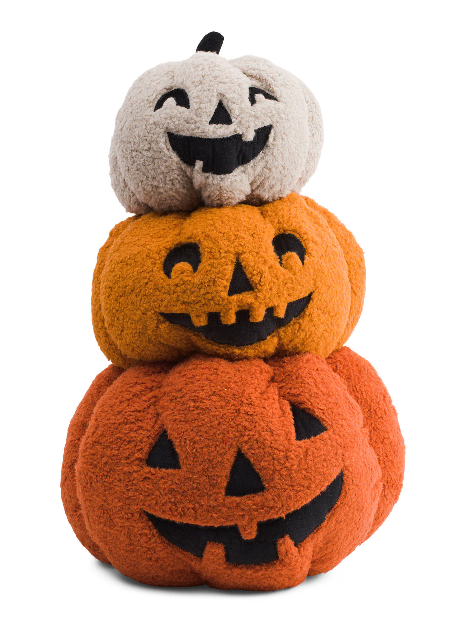 16x30 3d Stacked Jack Pumpkins Halloween Pillow | Marshalls