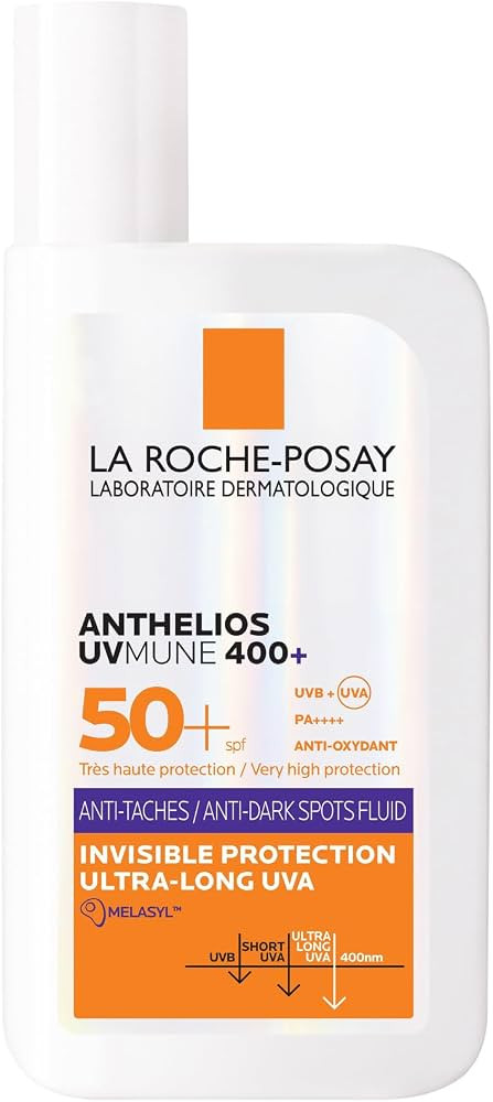La Roche-Posay Anthelios UVMune 400 Anti-Dark Spots Fluid SPF50+ Sunscreen for Hyperpigmentation ... | Amazon (UK)