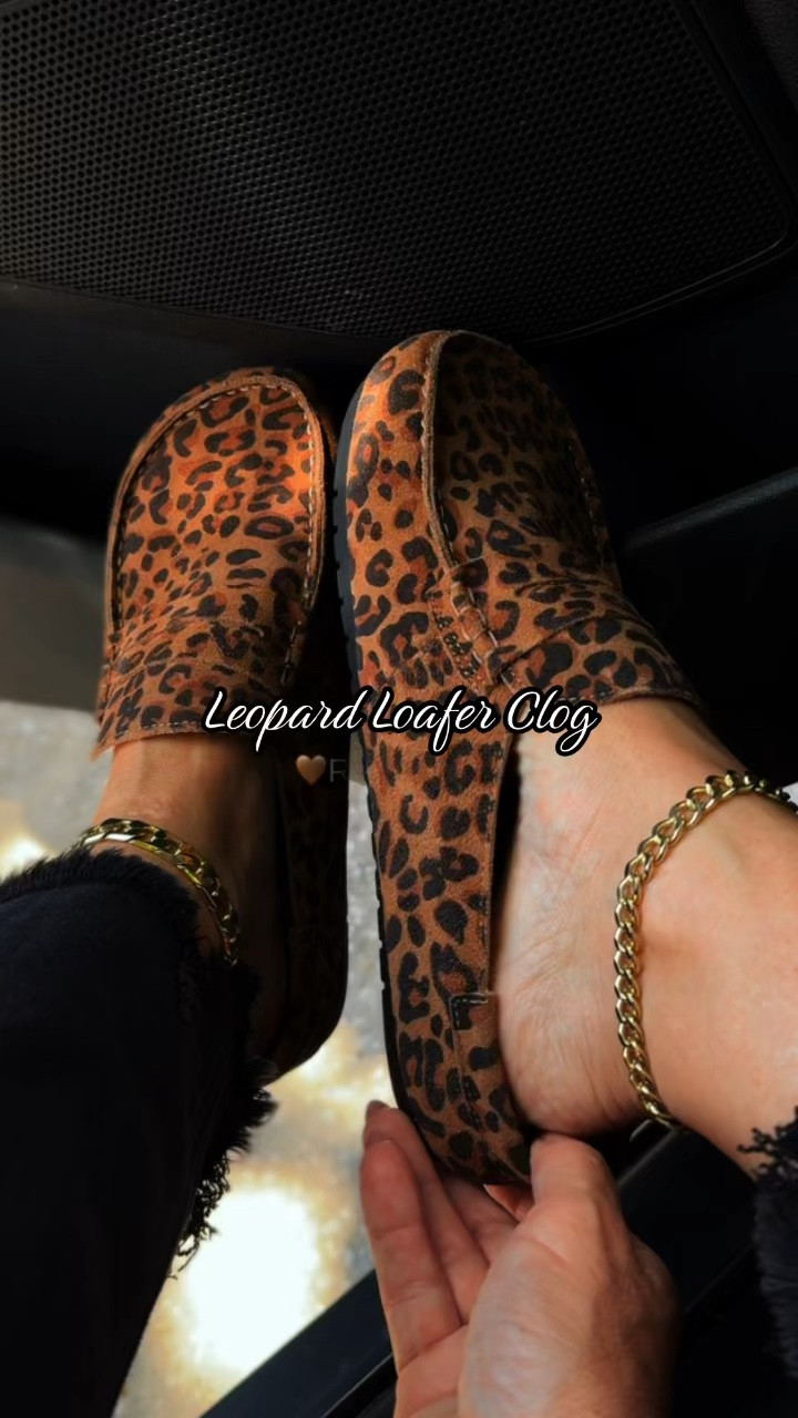 Such a comfy and cute leopard loafer clog for summer and fall

#LTKootd #LTKmomlife #LTKOver40