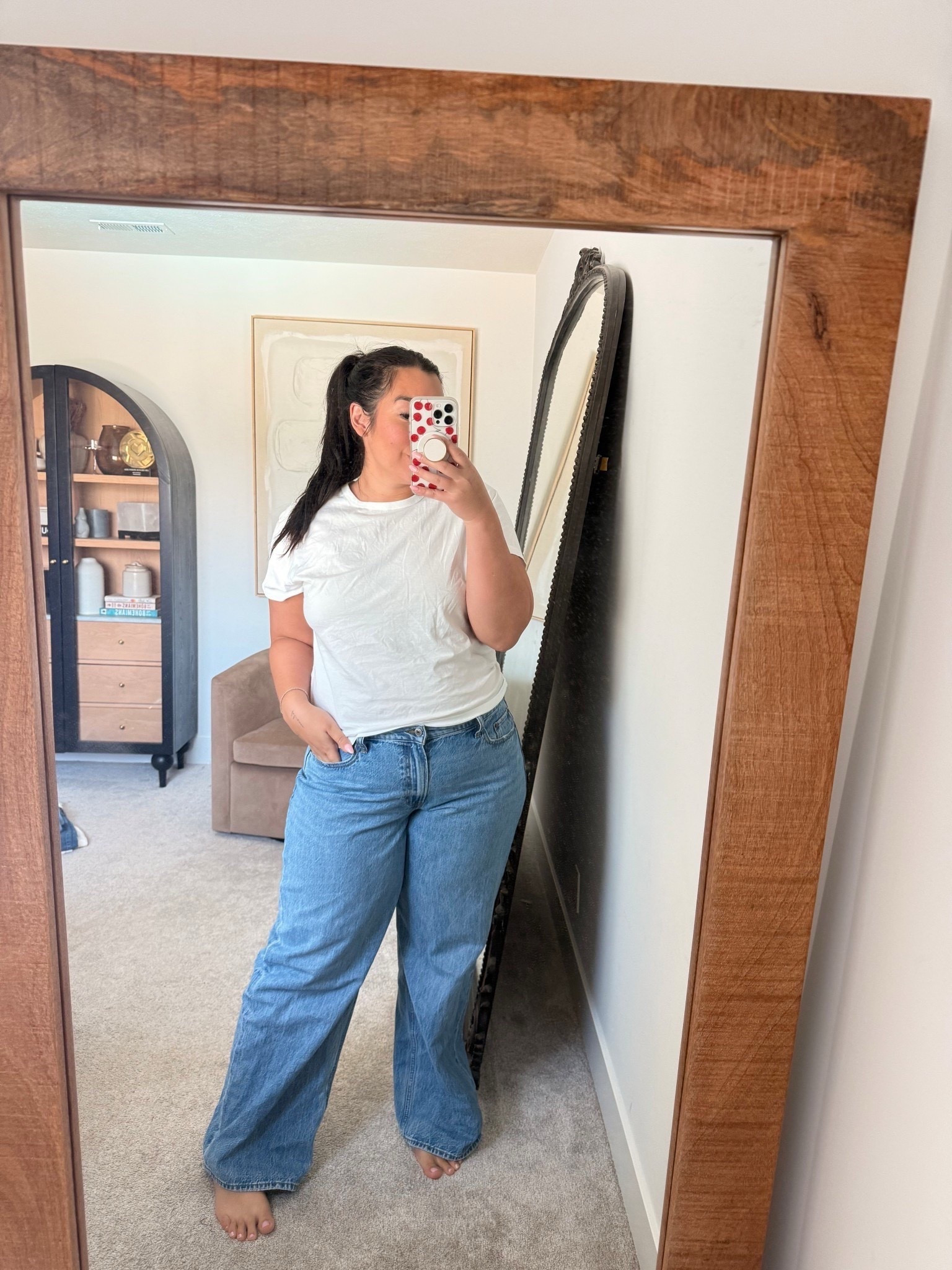Midsize curvy Abercrombie jeans! These are the Curve Love Low Rise Ultra Loose Jean and I love how they fit! Size 33 


#LTKootd #LTKgrwm #LTKSeasonal