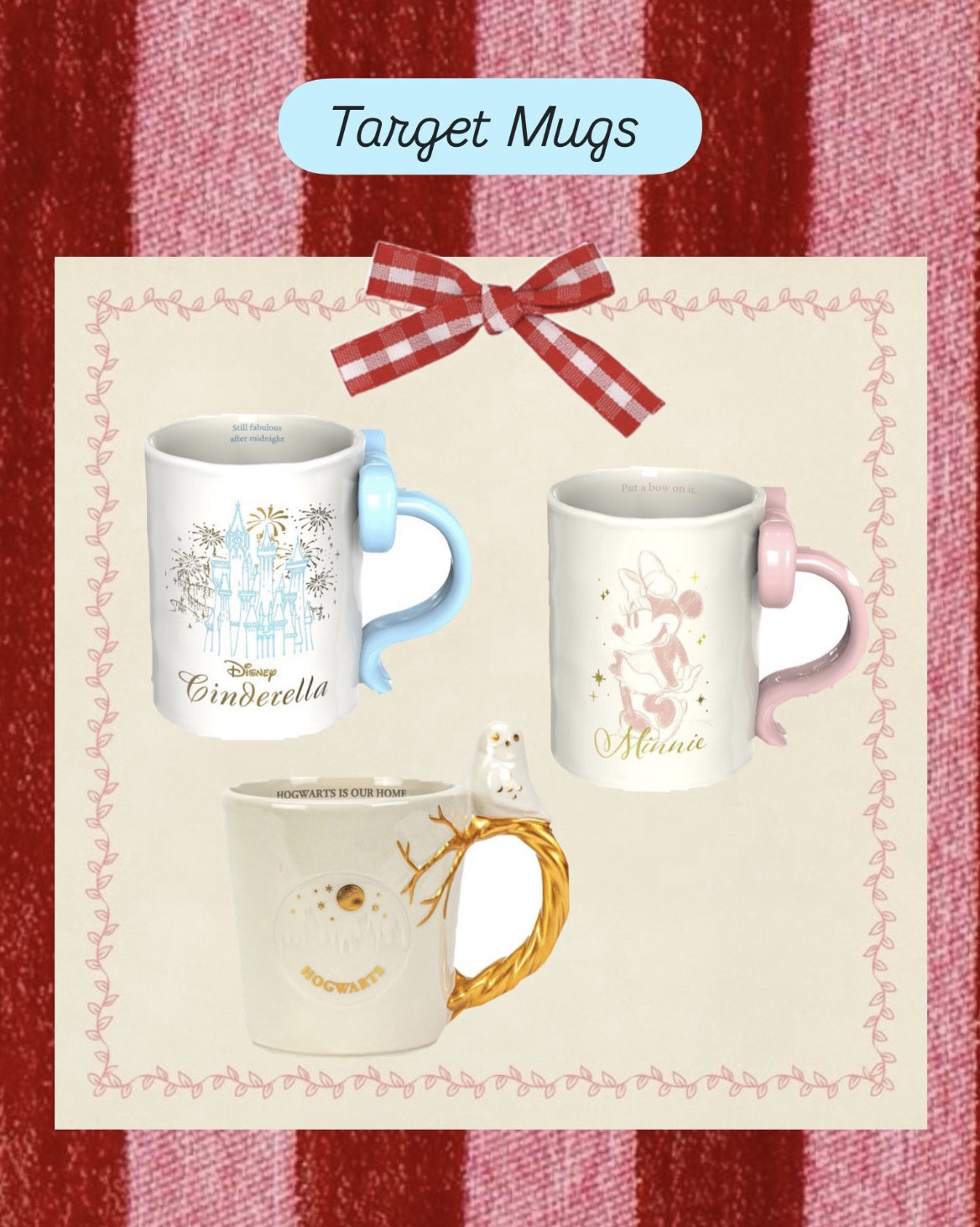 Cozy up to your favorite holiday movie with a new mug! I am obsessed with the bow handles. Now available at Target! 🎯 

#LTKGiftGuide #LTKU #LTKdayinmylife