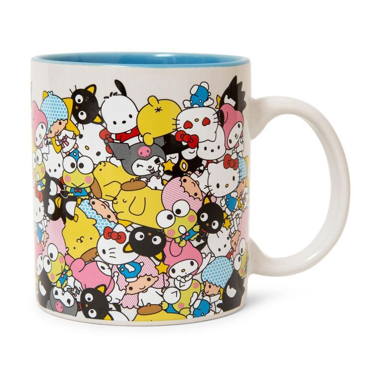 Silver Buffalo Sanrio Hello Kitty And Friends Ceramic Mug | Holds 20 Ounces | Target