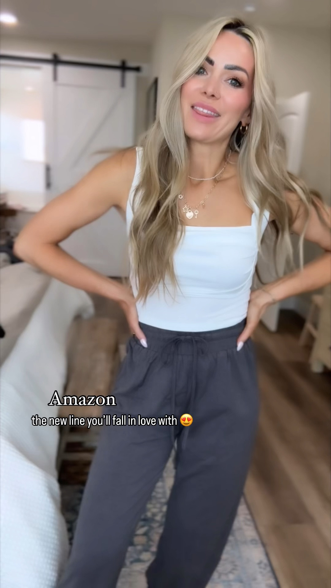 Calling all Amazon Fashion lovers!! This is the the launch you’ve been waiting for, part 1

These tanks can easily be dressed up and come in a 2 pack. Wearing small

My high waist trouser joggers are an elevated basic you will want to wear again and again 

#LTKFindsUnder50 #LTKVideo #LTKSaleAlert