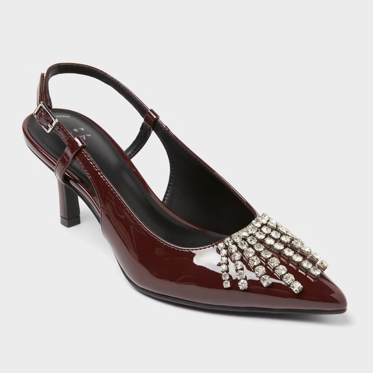 Women’s Serafina Heels with Memory Foam Insole – A New Day™ Dark Brown | Target