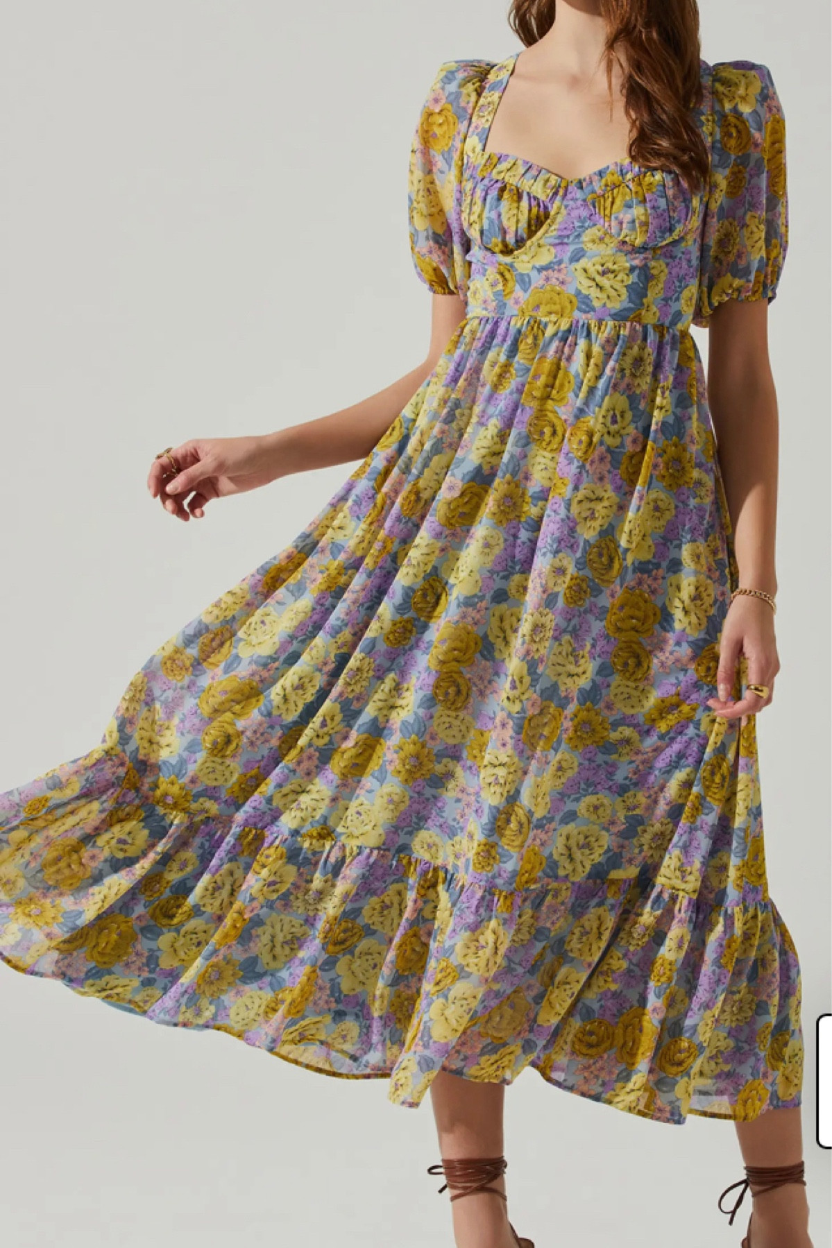 Great wedding guest dress option ✨ and would easily transition to fall with boots and a sweater 

•wedding guest dress 
•summer dress
•floral dress
•church dress
•Date night dress

#LTKwedding #LTKSeasonal #LTKunder100