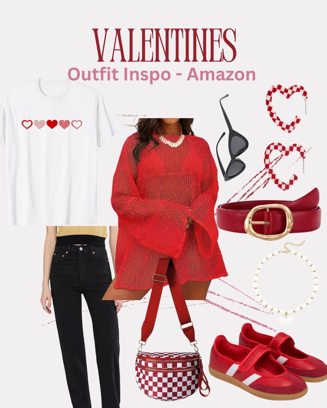 Casual Valentine’s Day outfit - day, date, Valentine’s Day outfit - Amazon Valentine’s Day outfit - Amazon fun Amazon outfit

#LTKootd #LTKValentine #LTKPetite