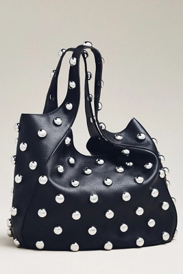 The Sonia Medium Slouchy Studded Tote Bag | Anthropologie (US)