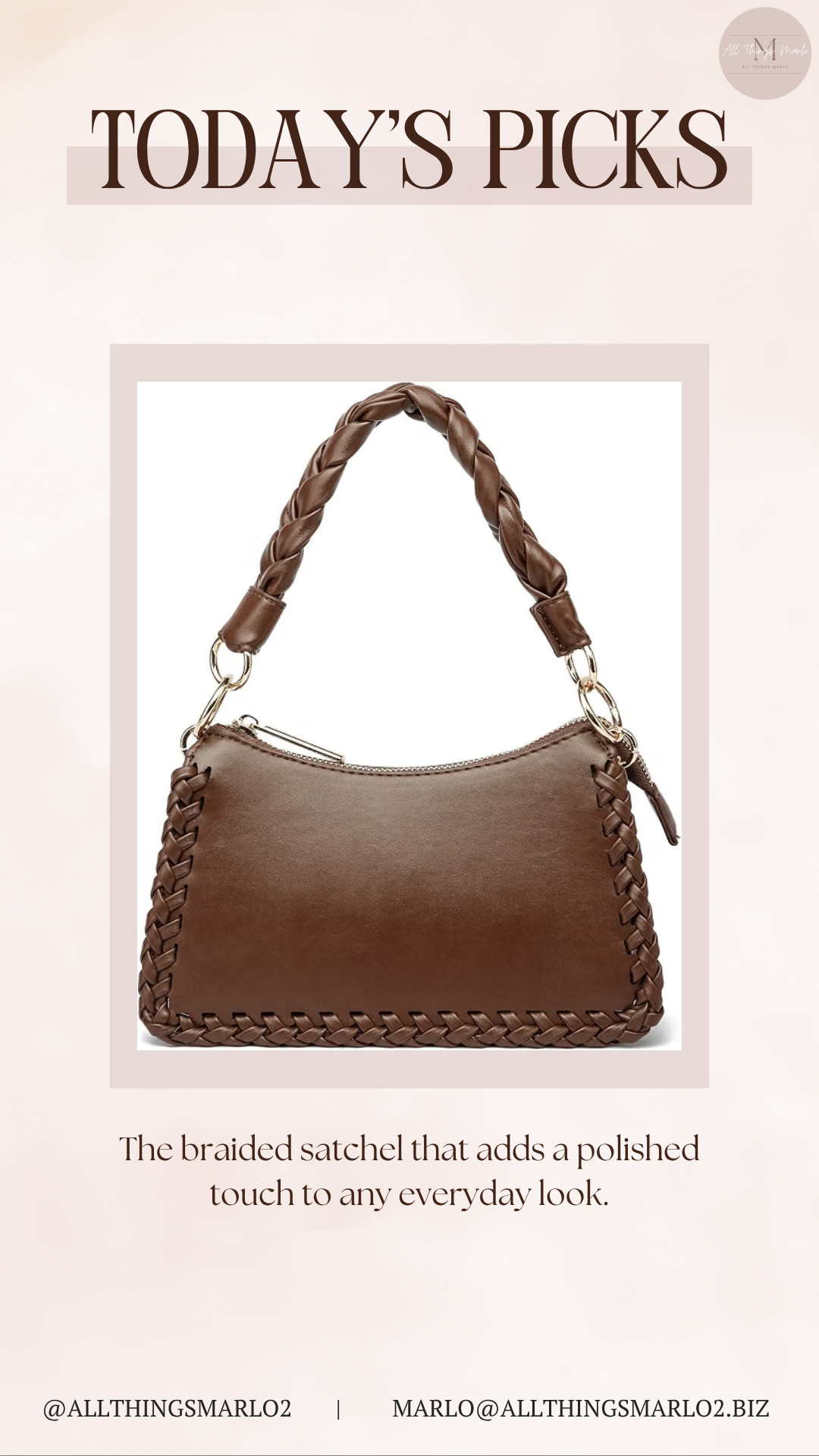 The braided satchel that adds a polished touch to any everyday look. 

 #LTKSeasonal #LTKWorkwear #LTKTravel