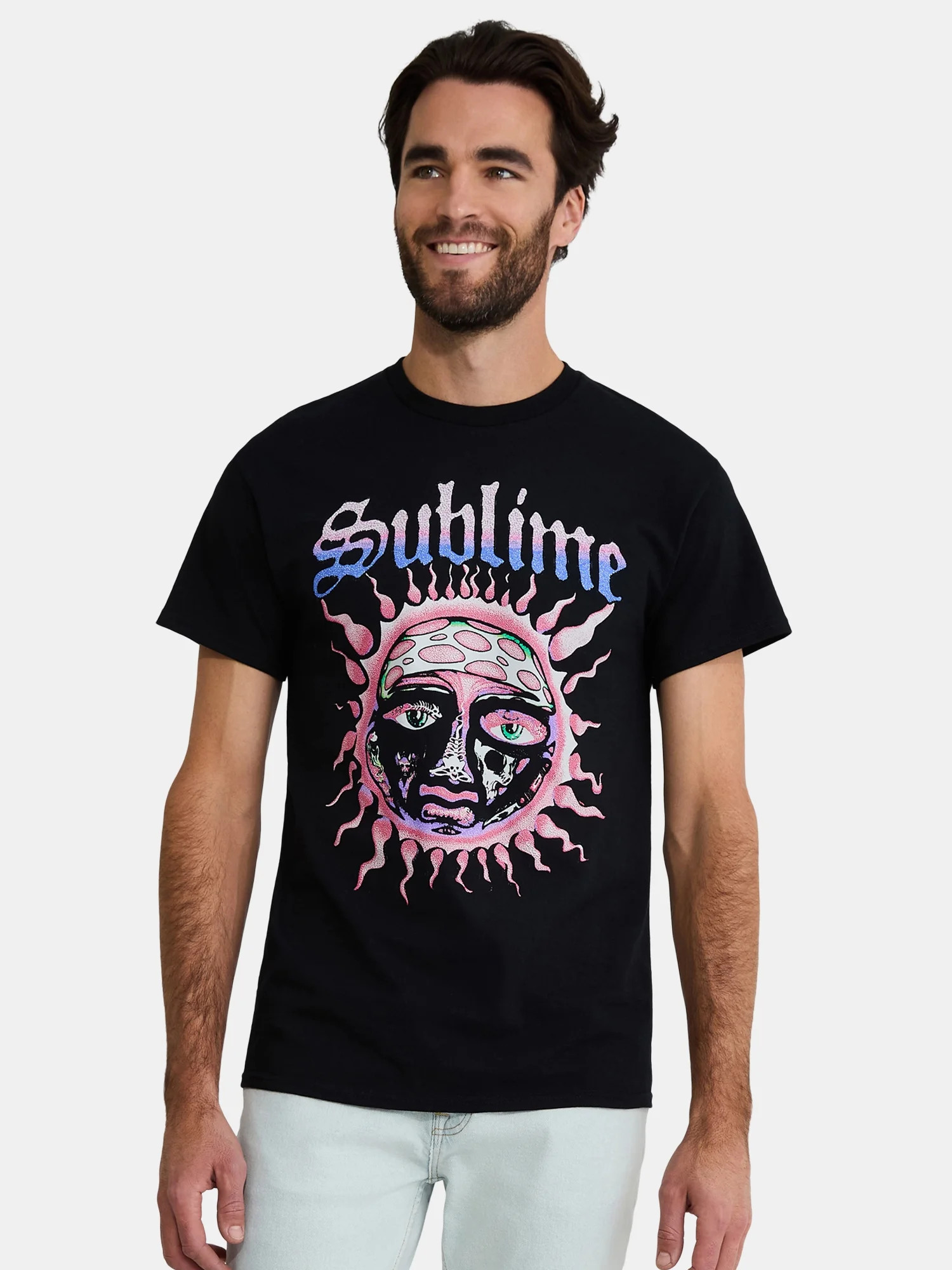 Sublime Men's & Big Men's Cotton Graphic Tee, Sizes S-3XL | Walmart (US)