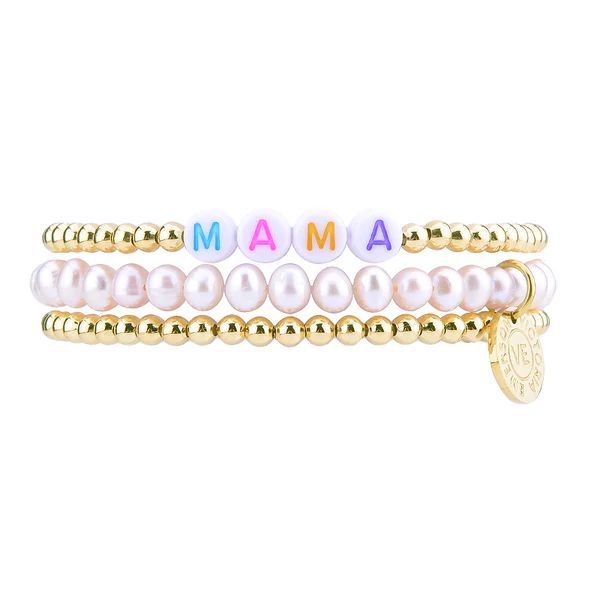 Colorful Mama Stacking Bracelet Set | Victoria Emerson