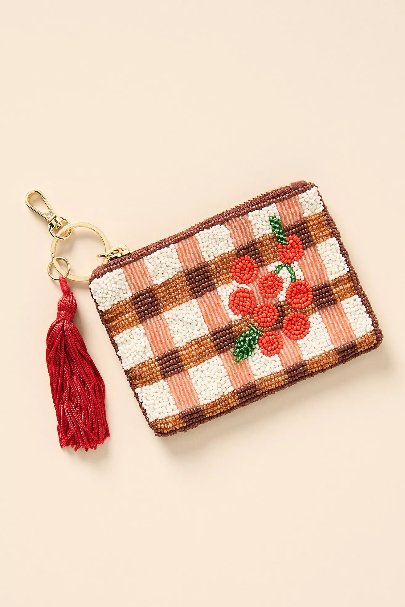 Beaded Coin Purse: Picnic Edition | Anthropologie (US)