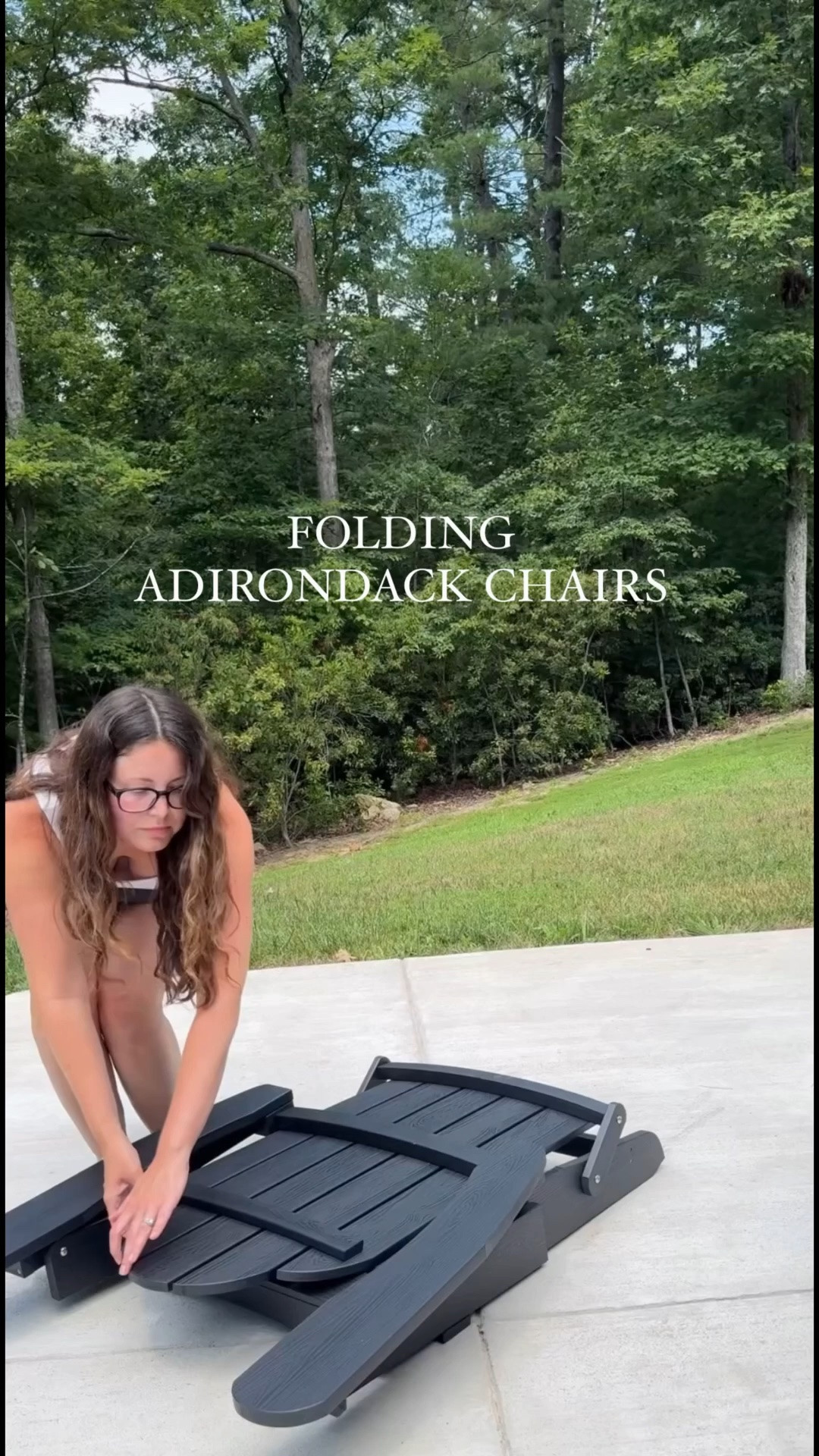 I’ve had these Adirondack chairs since last year and I love them! They fold up, which is really nice for storage. Each chair has a cup holder which you can put under the arm rest when not in use!

#LTKHome