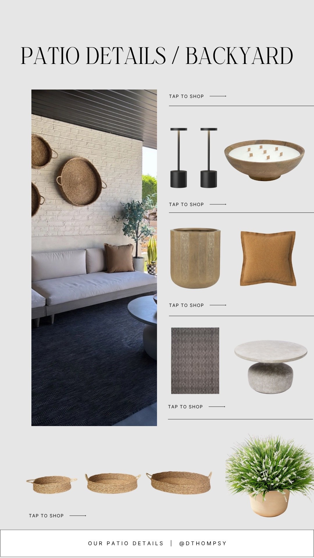 backyard patio details

#LTKHome