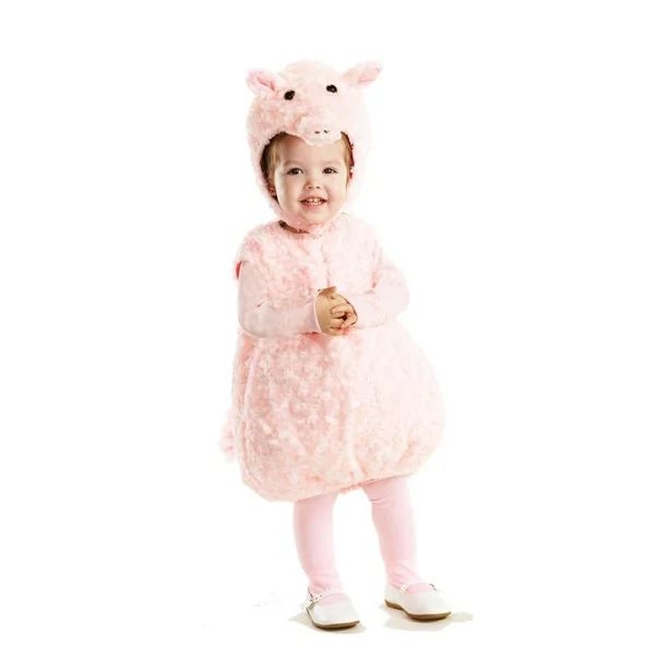 Belly Babies Pink Piglet Costume Child Toddler X-Large 4-6 | Walmart (US)