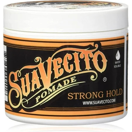 Suavecito Firme Hold Pomade 5 oz - Strong Hold, Medium Shine - Flake-Free, Easy Wash, All-Day Styling | Walmart (US)