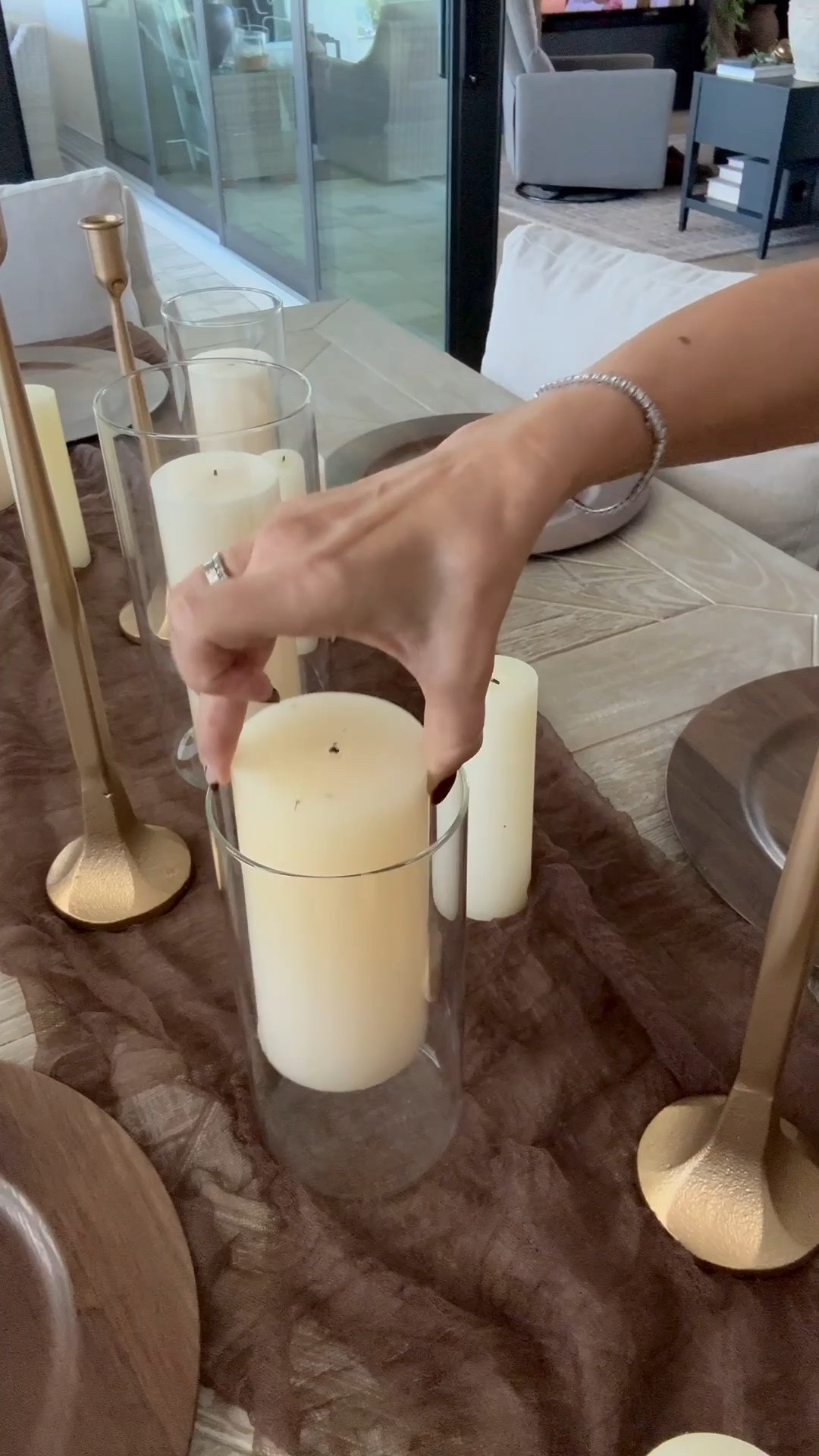 Christmas Tablescape
Runner, wood look chargers, dinnerware, flatware, stemware, glass hurricanes, candles, napkins, ribbon, fairy lights, votives, transitional home, modern decor, amazon find, amazon home, target home decor, mcgee and co, studio mcgee, amazon must have, pottery barn, Walmart finds, affordable decor, home styling, budget friendly, accessories, neutral decor, home finds, new arrival, coming soon, sale alert, high end look for less, Amazon favorites, Target finds, cozy, modern, earthy, transitional, luxe, romantic, home decor, #amazonhome #walmart



#LTKHoliday #LTKGiftGuide #LTKHome