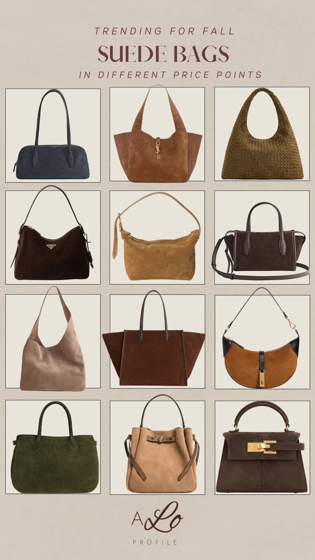 Fall Accessories: Suede Handbags // fall fashion, fall style, fall prep, fall bags, fall handbags, fall accessories, suede, suede accessories, fall outfits, fall wardrobe