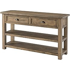 Martin Svensson Home Monterey Solid Wood Sofa Console Table - Reclaimed Natural Finish - Modern F... | Amazon (US)