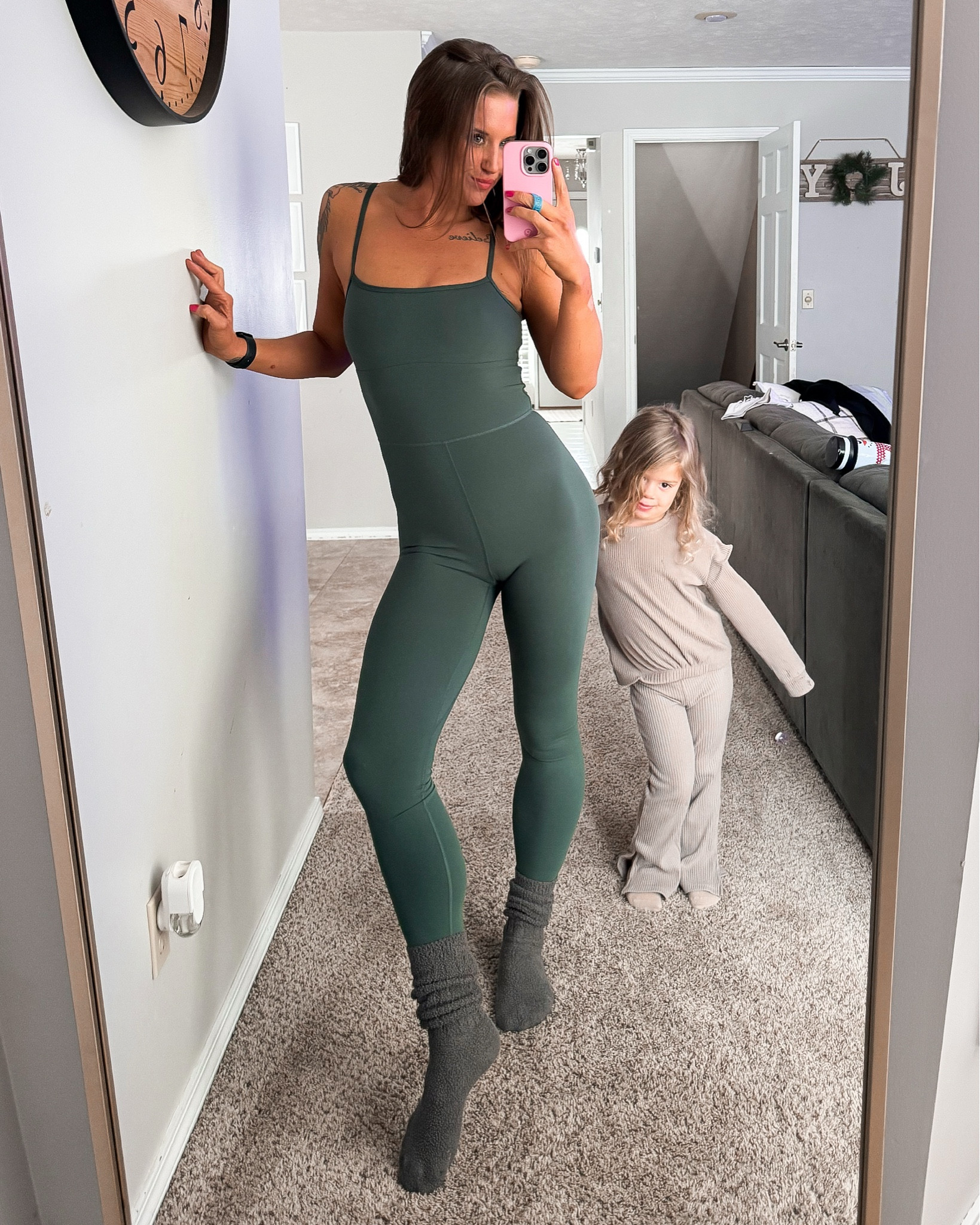 Target sets for the win 🤌🏼💚🤍👯‍♀️
Toddler girls outfit set | women’s activewear set | target finds | winter clothes for casual girls 
#activeset #activewear #targetfinds #targetstyle #matching 

#LTKFindsUnder50 #LTKKids #LTKActive