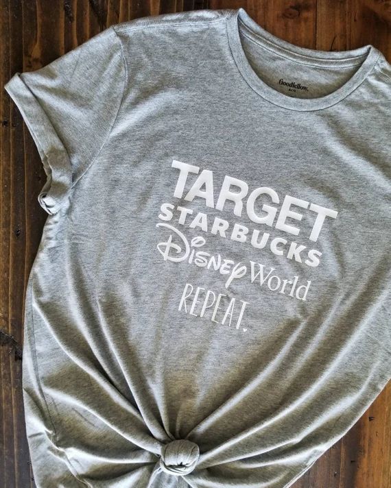 ORIGINAL Target Starbucks DisneyWorld Repeat tee - baby, kids, adult | Etsy (US)
