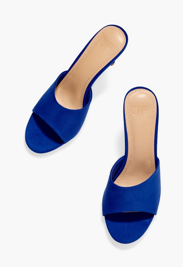 Maddie Mule Heeled Sandal | JustFab