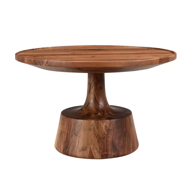 Copenhagen Solid Wood Drum Coffee Table | Wayfair North America