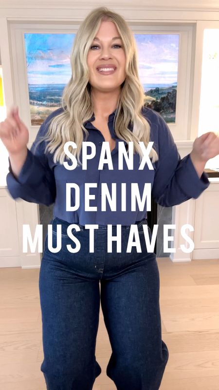 Curvy Denim MUST haves from @spanx ❤️‍🔥#SpanxPartner Use code: OLIVIAFXSPANX for 10% off + free shipping. That code works in US & CANADA! 

Size XL Tall in all jeans! #spanx #curvydenim 

#LTKstyletip #LTKplussize #LTKmidsize