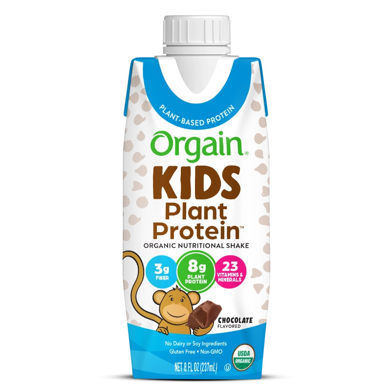 Kids Nutritional Chocolate Plant Protein Shake | Orgain | Orgain