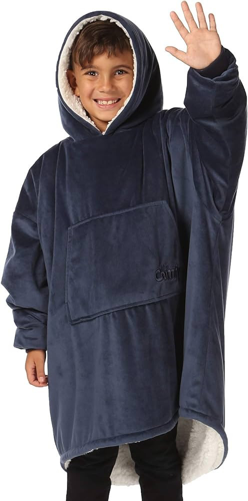 THE COMFY JR | The Original Oversized Microfiber & Sherpa Wearable Blanket for Kids, Seen On Shar... | Amazon (US)