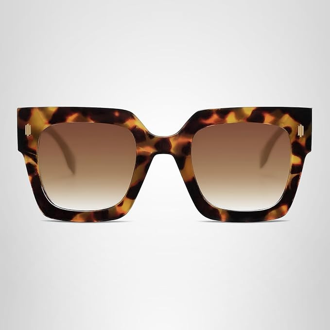 SOJOS Vintage Oversized Square Sunglasses for Women,Retro Womens Luxury Big Large Sun Glasses UV4... | Amazon (US)