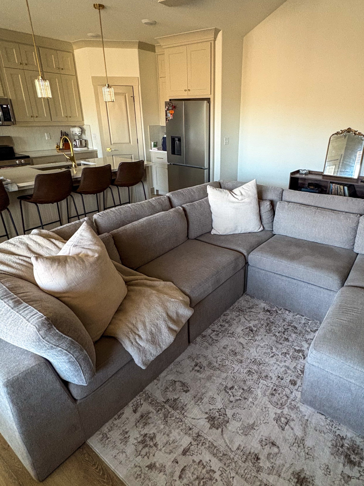 Recent Amazon finds for the new house! The rug is perfect and pillows are perfectly oversized and so comfy for movie nights 

#LTKHome #LTKdayinmylife