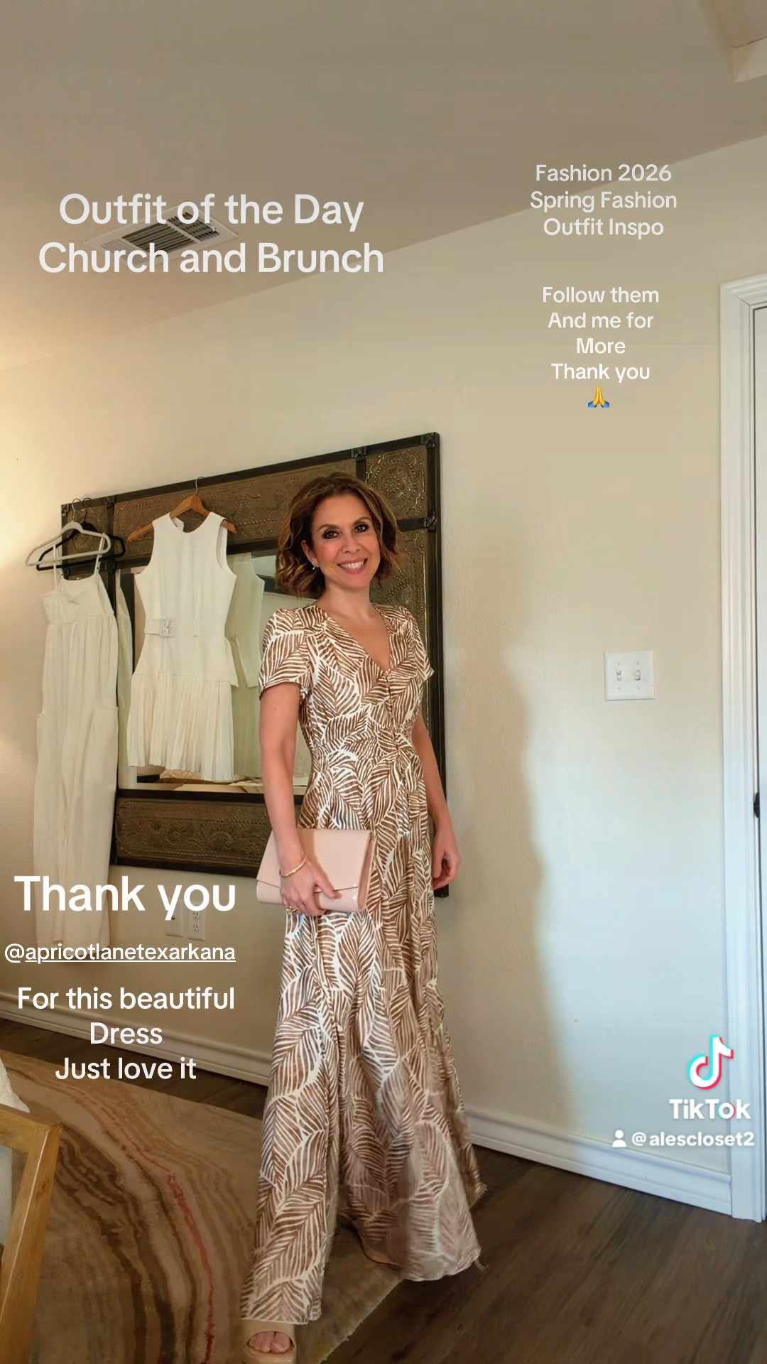 Found this beautiful Molly Bracken dress at a local boutique and instantly fell in love 🤎✨

I couldn’t find this exact one online, but I linked several similar styles with the same flowy, feminine, neutral vibe for you.

It’s already warm here in Texas, so this is perfect for church, brunch, lunch dates, or any spring day out.

Wearing size XS and it fits beautifully.

Purse and shoes great amazon finds. LInk below exact match

Have the best day, friends 🤍

#SpringFashion
#ChurchOutfit
#BrunchStyle
#MollyBracken
#BoutiqueFind
#TexasStyle
#NeutralStyle
#LTKStyle



#LTKOver40 #LTKSeasonal #LTKWorkwear