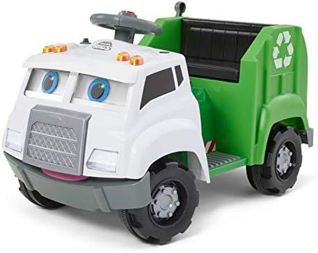 Amazon.com: Kid Trax Real Rigs Toddler Recycling Truck Interactive Ride On Toy, Kids Ages 1.5-4 Y... | Amazon (US)