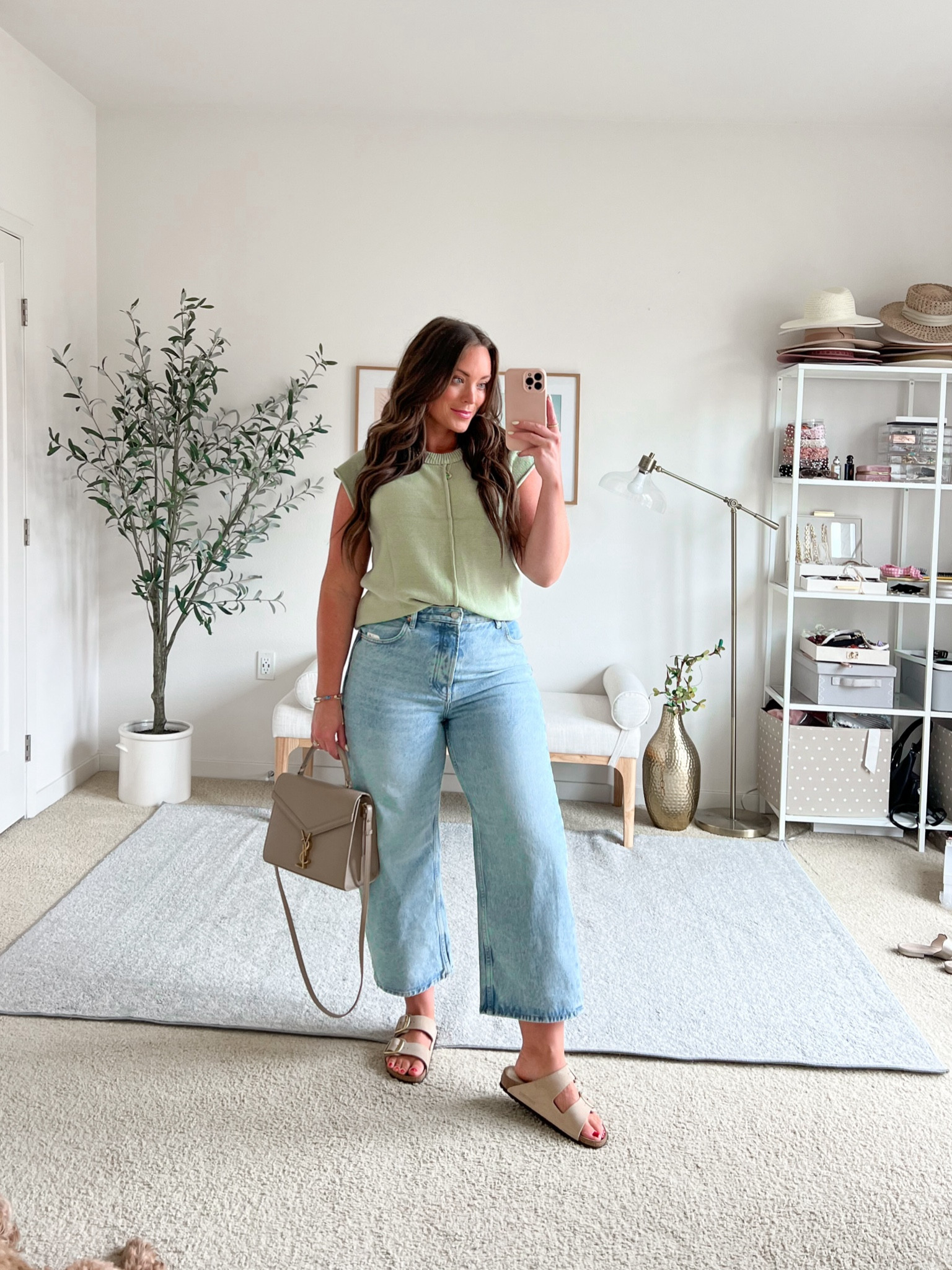 Amazon cap sleeve sweater and free people jeans. Both fit true to size! 

Birkenstocks outfit, Amazon outfit 

#LTKMidsize #LTKSeasonal