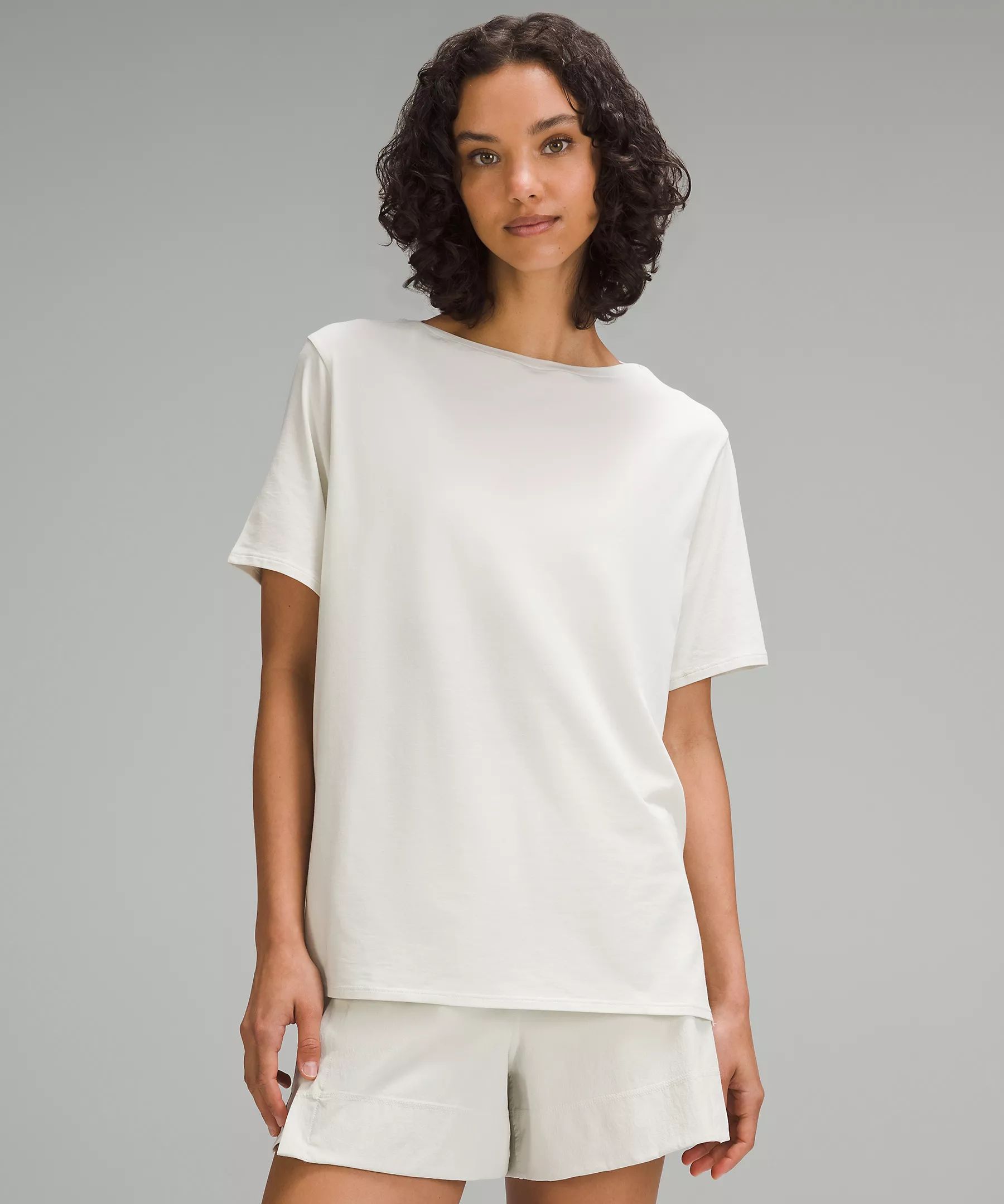 Relaxed-Fit Boatneck T-Shirt | Lululemon (US)