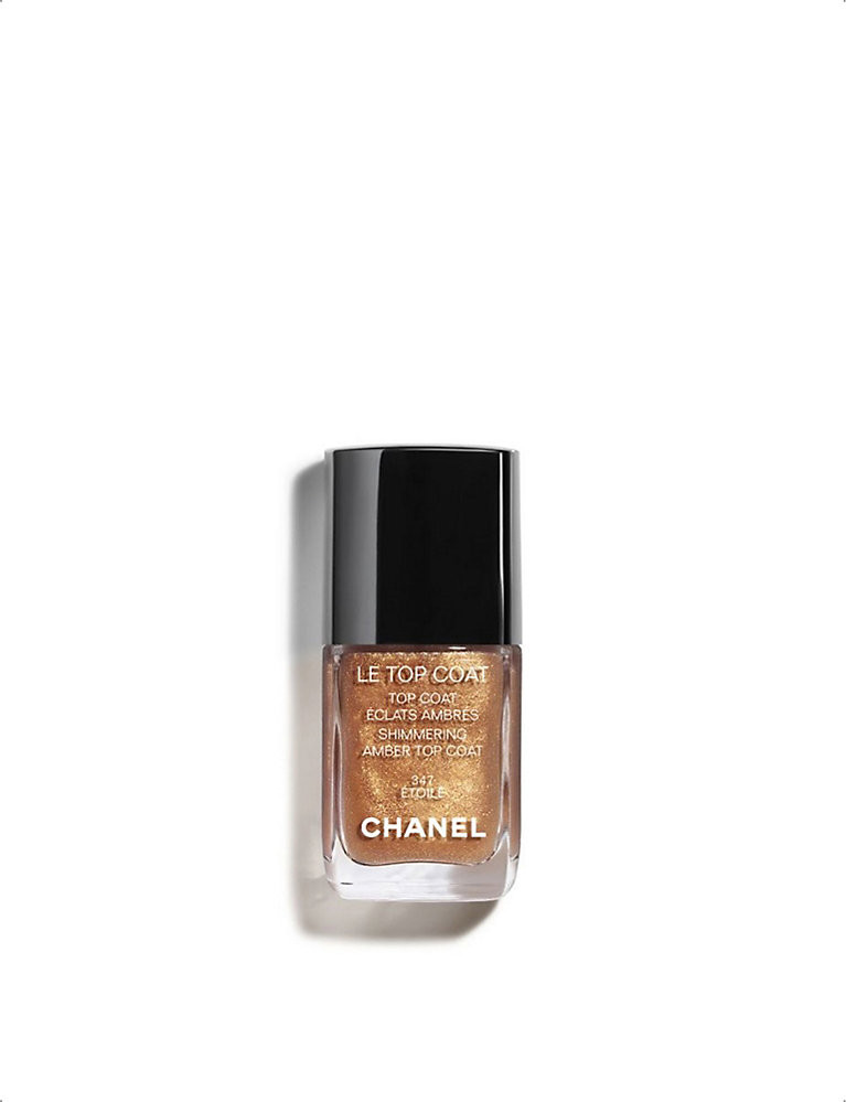 CHANEL LE TOP COAT Shimming Amber Top Coat 13ml | Selfridges