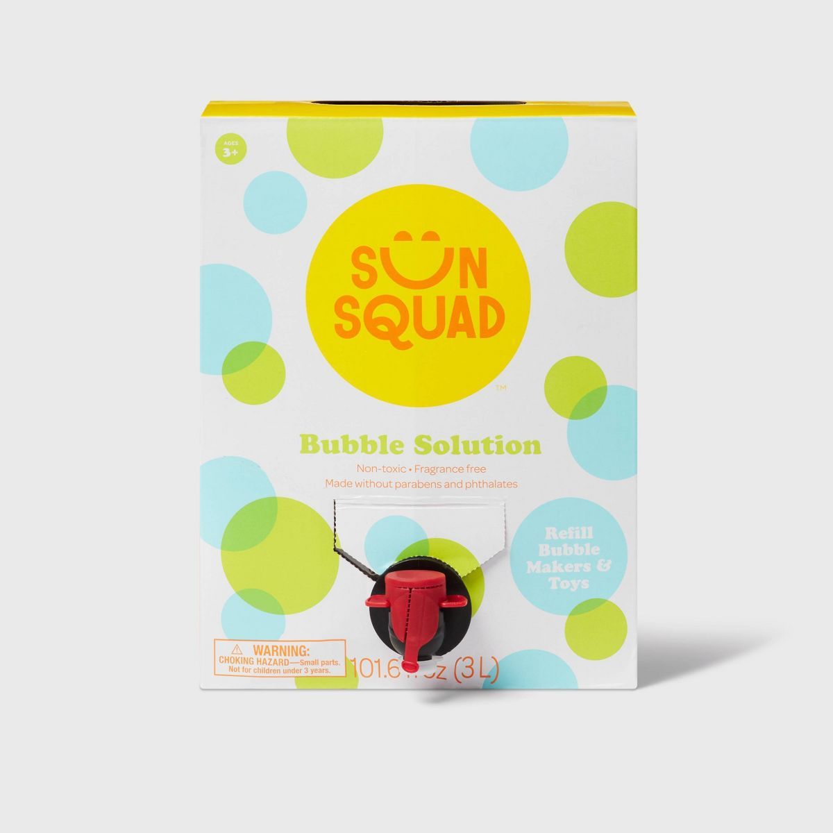 Bubble Solution Cardboard Refill 101.6 fl oz - Sun Squad™ | Target